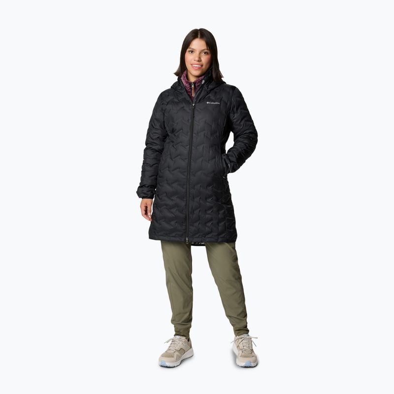 Columbia donna Delta Ridge II Piumino lungo nero 2