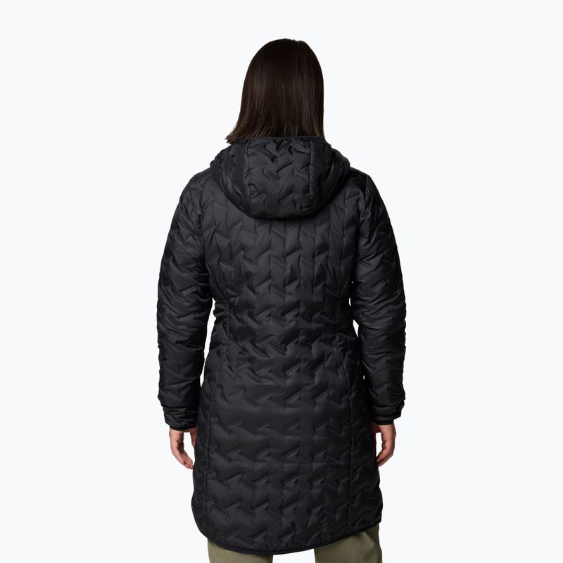 Columbia donna Delta Ridge II Piumino lungo nero 3