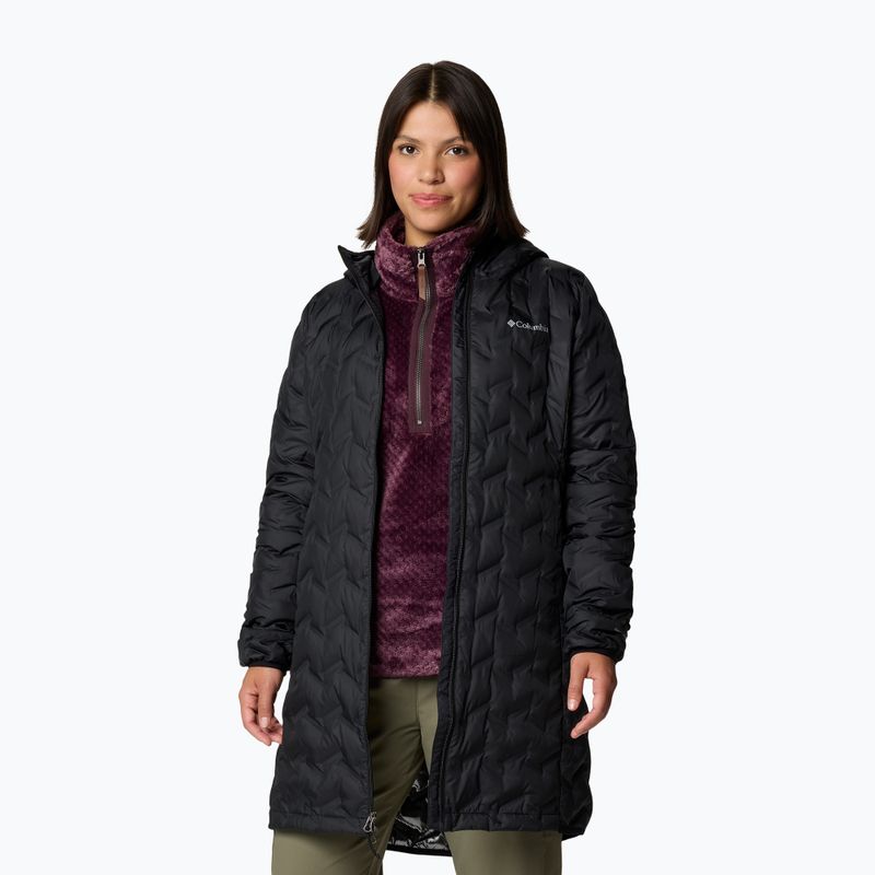 Columbia donna Delta Ridge II Piumino lungo nero 5