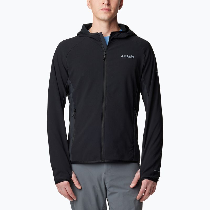 Felpa Columbia Spectre Ridge Tech Fleece uomo nero