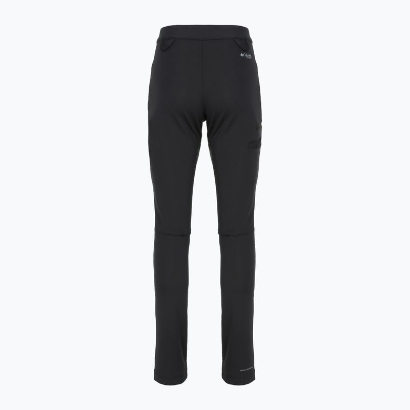 Pantaloni da trekking da donna Columbia Vast Canyon High nero 6