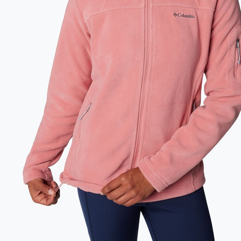 Felpa in pile Columbia Fast Trek II donna rosa agave 6