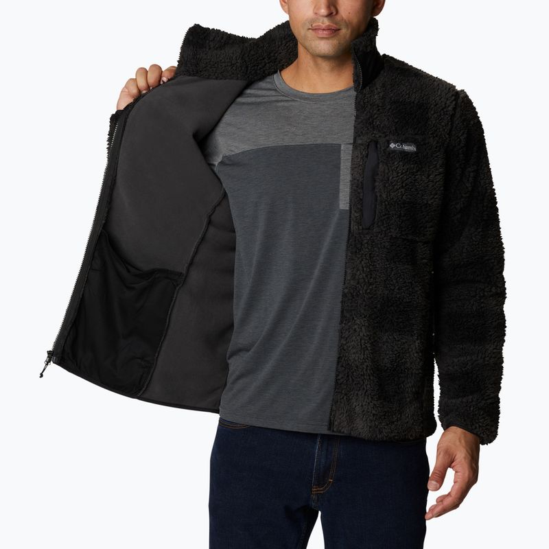 Felpa Columbia Winter Pass Printed Fleece uomo, nero chec 3