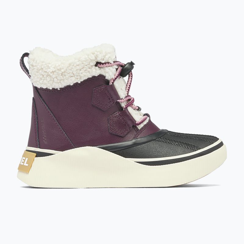 Sorel Youth Out N About IV Chillz epico prugna/nero stivali da neve per bambini 9