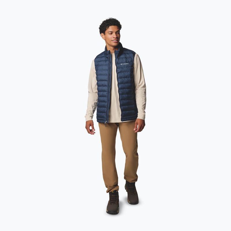 Columbia Powder Lite II - Giacca senza maniche da uomo, blu scuro 2