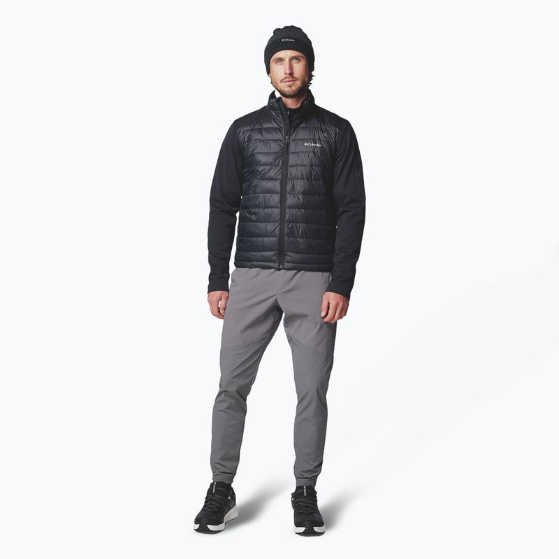 Giacca Columbia Tech Hybrid Softshell uomo nero 2