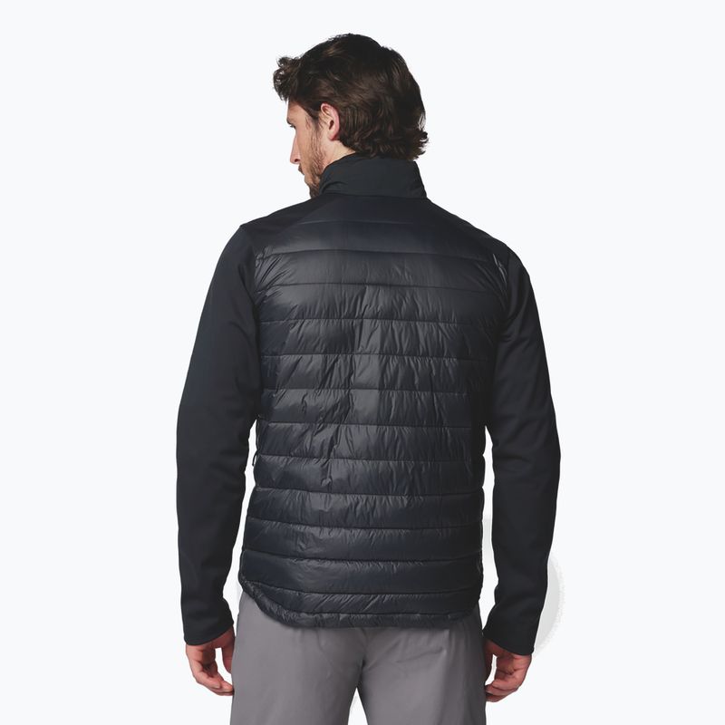 Giacca Columbia Tech Hybrid Softshell uomo nero 3