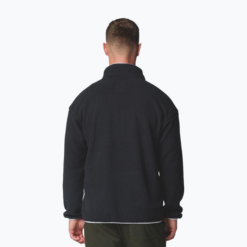 Felpa in pile da uomo Columbia Helvetia II Half Snap Fleece black 3