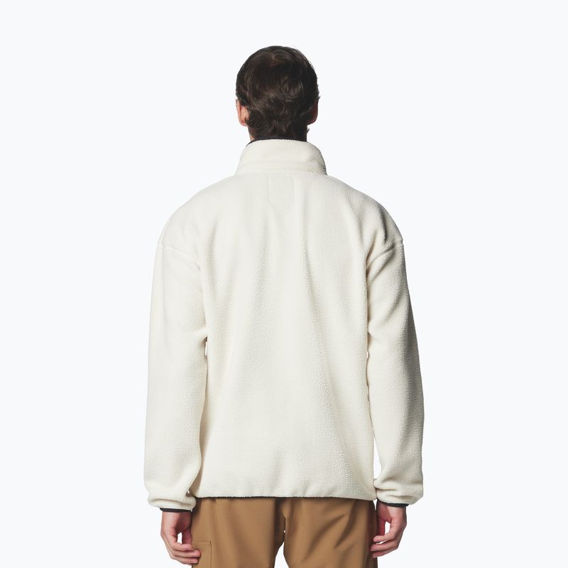 Pile da uomo Columbia Helvetia II Half Snap Fleece chalk 3