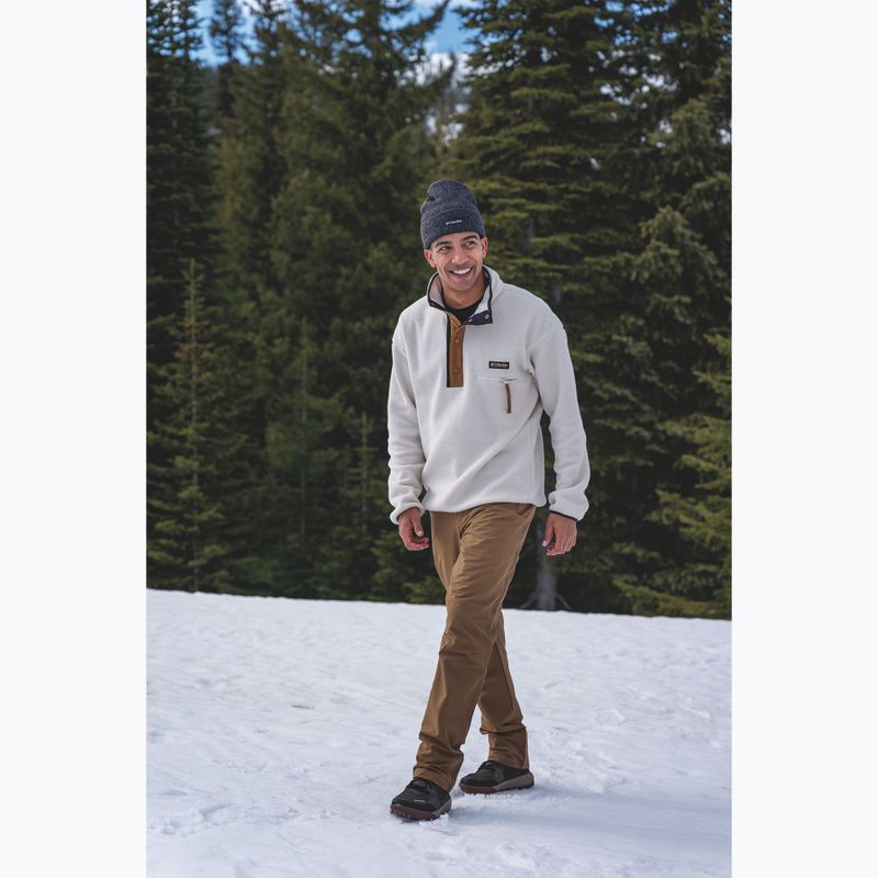 Pile da uomo Columbia Helvetia II Half Snap Fleece chalk 6