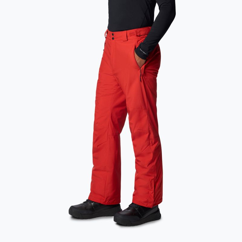 Pantaloni da sci Columbia Shafer Canyon II uomo rosso vela 4