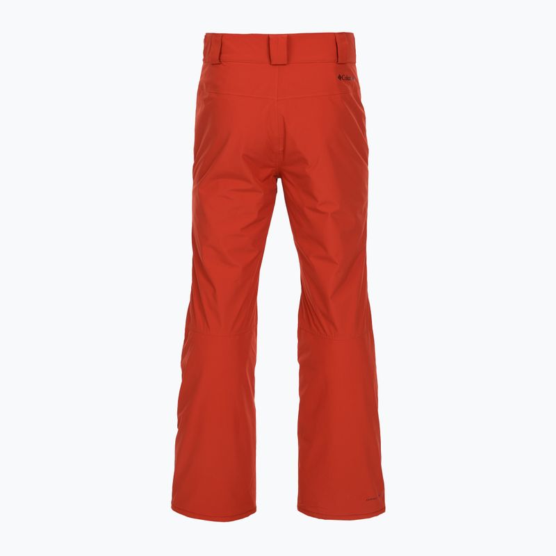 Pantaloni da sci Columbia Shafer Canyon II uomo rosso vela 9
