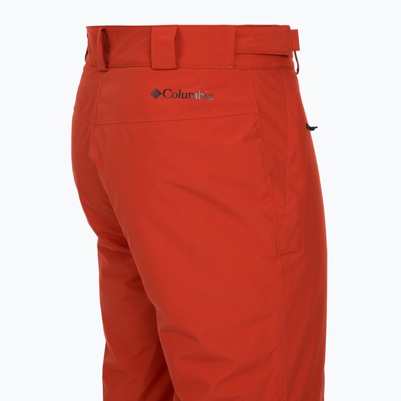 Pantaloni da sci Columbia Shafer Canyon II uomo rosso vela 11