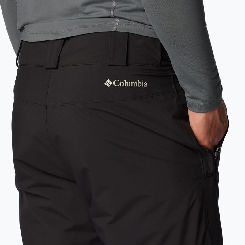 Pantaloni da sci Columbia Shafer Canyon II da uomo, nero 5