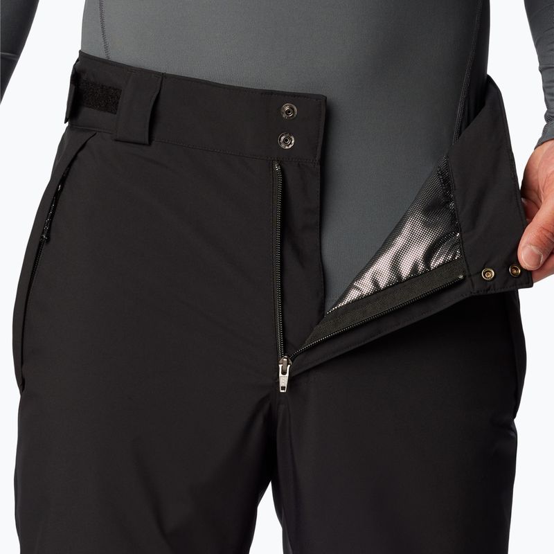 Pantaloni da sci Columbia Shafer Canyon II da uomo, nero 7