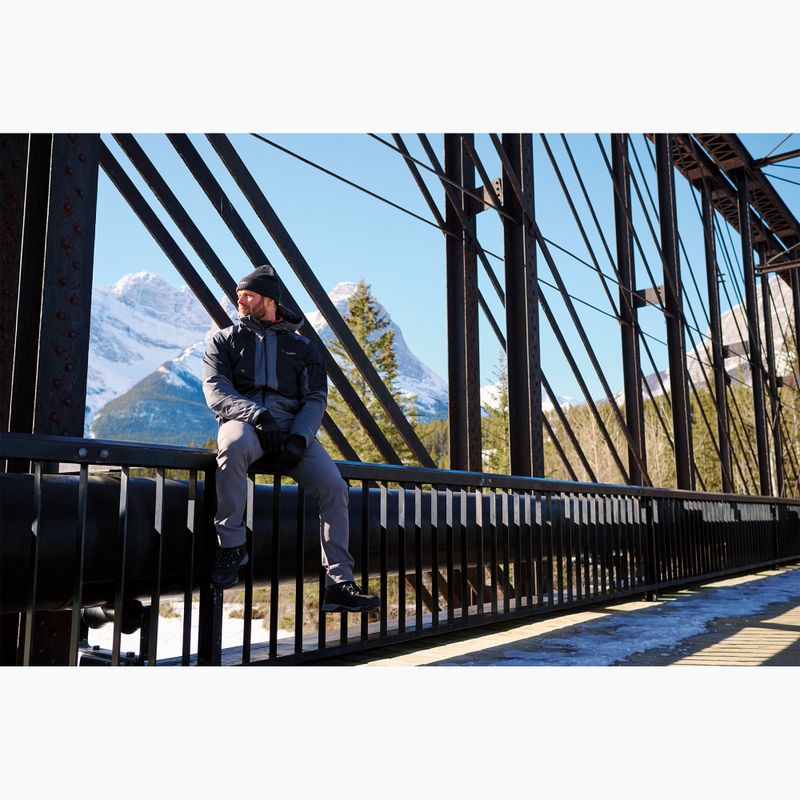 Giacca isolante Columbia Point Park II Insulated city grigio/nero da uomo 8