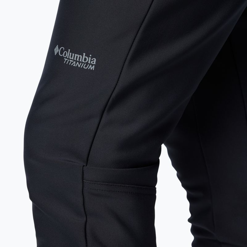 Pantaloni Columbia Vast Canyon Softshell da uomo, nero 8