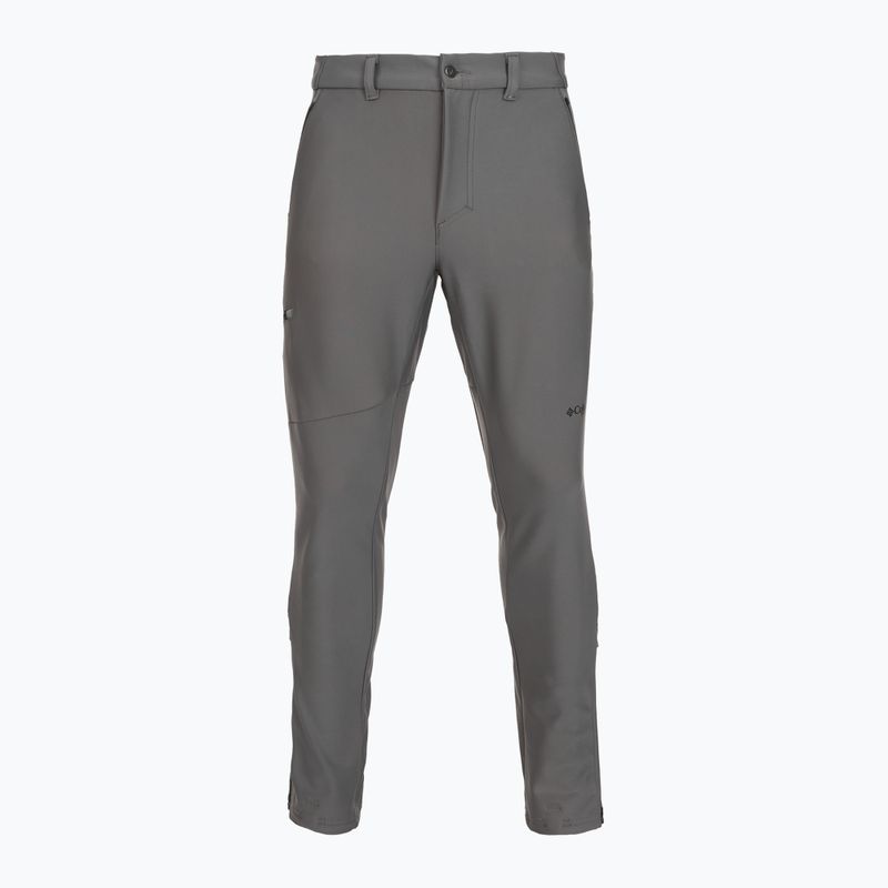 Pantaloni Columbia Vast Canyon Softshell da uomo grigio città 6