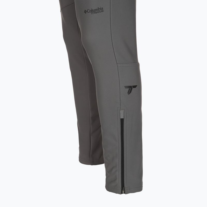 Pantaloni Columbia Vast Canyon Softshell da uomo grigio città 8