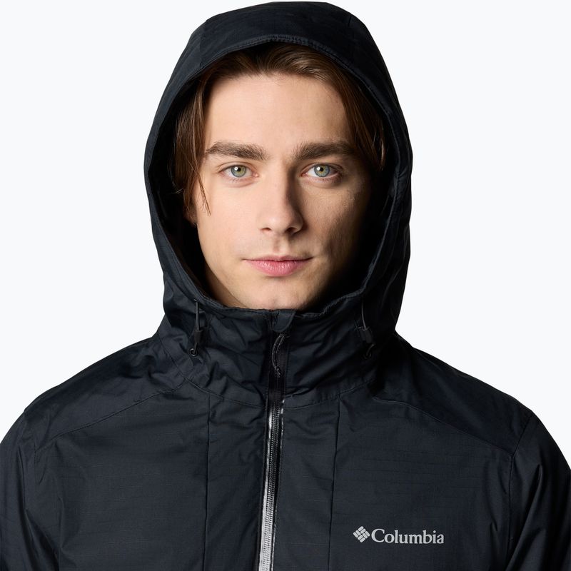 Columbia Point Park II Insulated giacca isolata da uomo nero 6