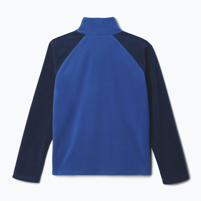 Pile bambino Columbia Glacial Half Zip Mountain Blue/Collegiate Navy 2