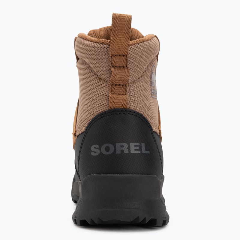 Sorel Buxton Lite Lace Plus Wp Uomo, stivali da neve in alce/nero 6