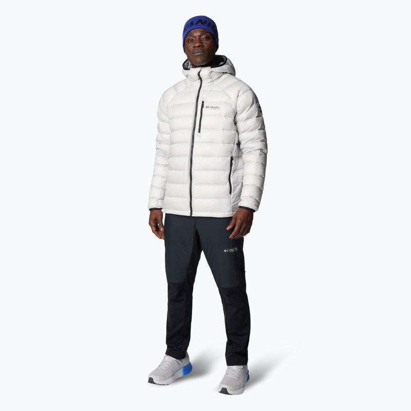 Piumino Columbia Arctic Crest Uomo con cappuccio nimbus grigio 2