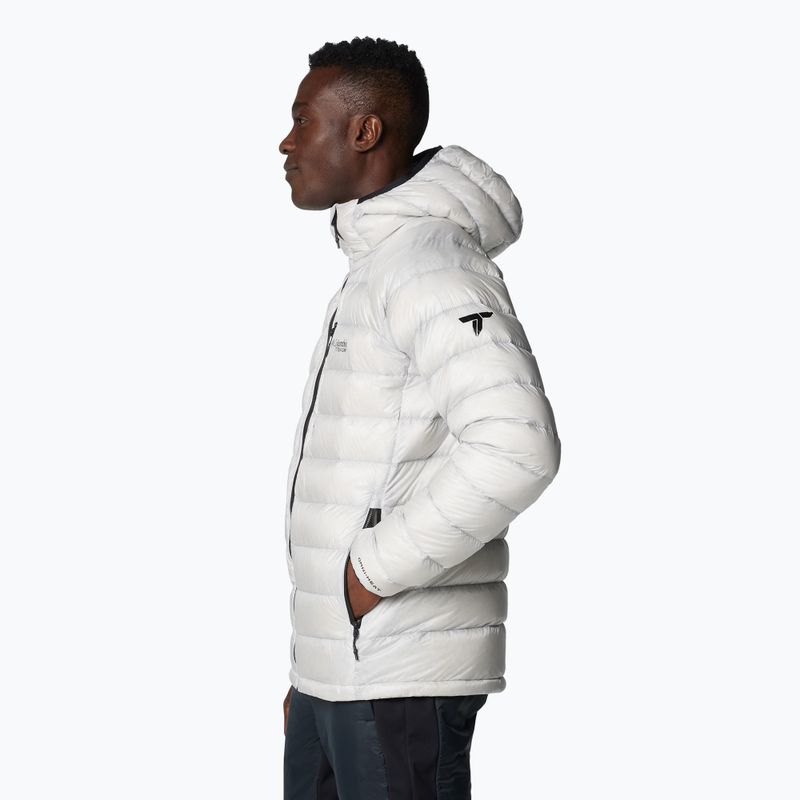 Piumino Columbia Arctic Crest Uomo con cappuccio nimbus grigio 5