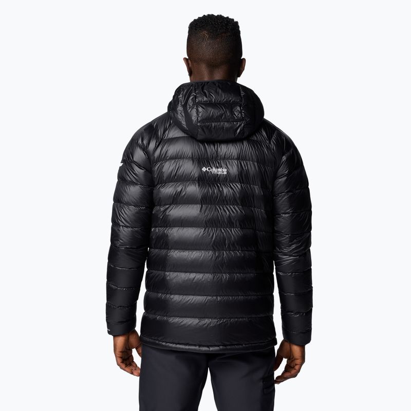 Piumino Columbia Arctic Crest Uomo con cappuccio nero 3