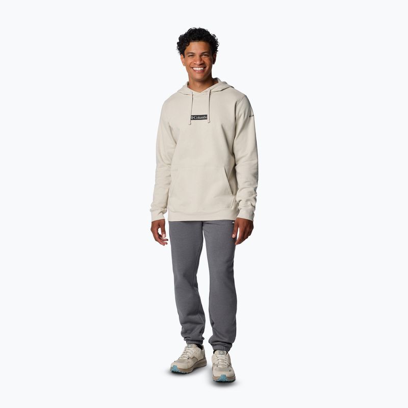 Felpa da uomo Columbia Trek Hoodie dark stone/puff box gem 2
