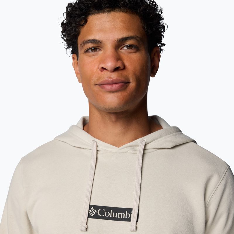 Felpa da uomo Columbia Trek Hoodie dark stone/puff box gem 5