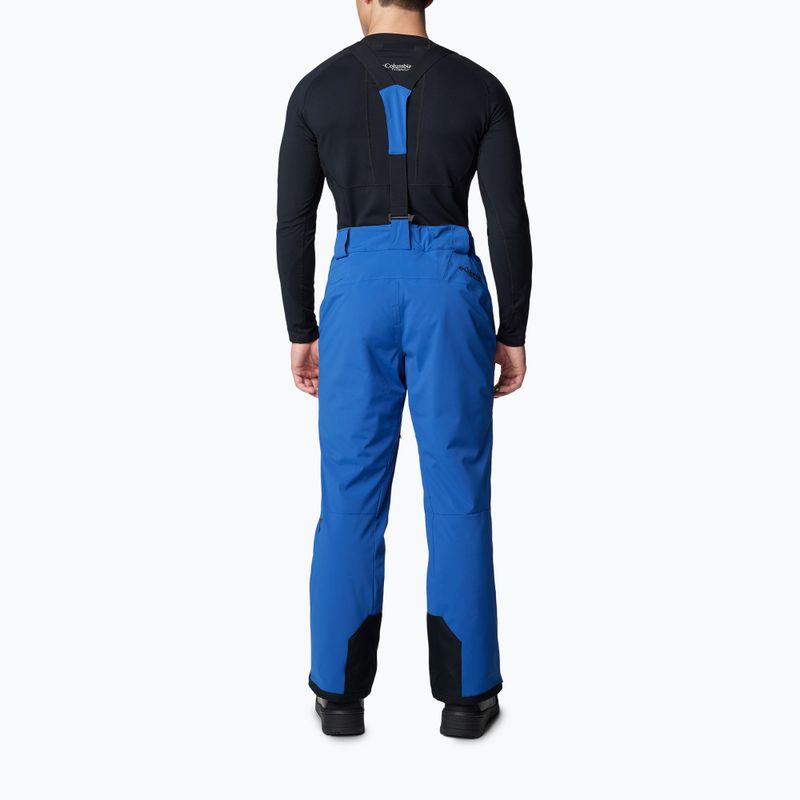 Pantaloni da sci Columbia Cirque Bowl uomo blu montagna 2