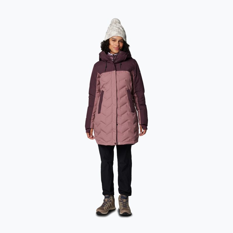 Columbia Mountain Croo III Mid Down cappotto da donna fig/moonvista 2