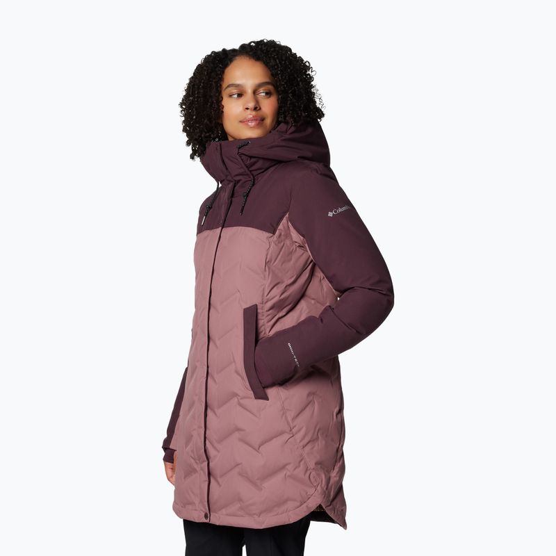 Columbia Mountain Croo III Mid Down cappotto da donna fig/moonvista 4