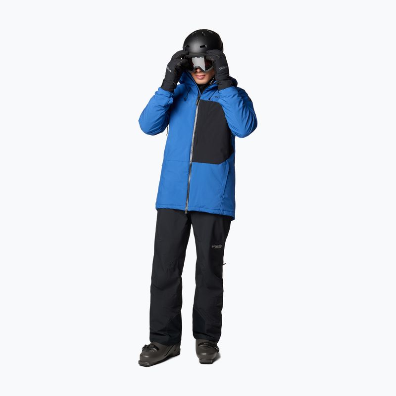 Giacca da sci Columbia Winter District III mountain blu/nero da uomo 2