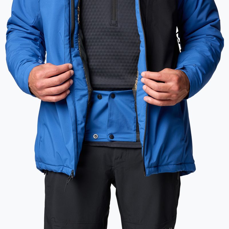 Giacca da sci Columbia Winter District III mountain blu/nero da uomo 9