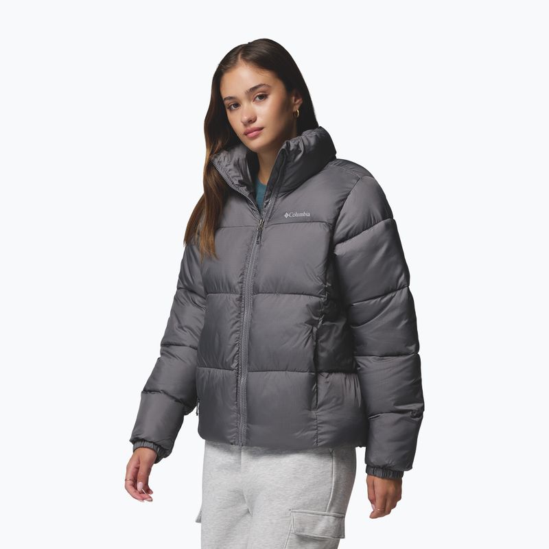 Giacca imbottita da donna Columbia Puffect II Full Zip city grey 4
