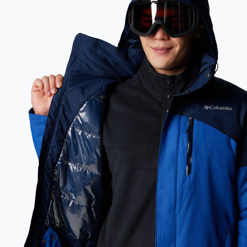 Columbia Last Tracks II giacca da sci da uomo blu montagna/collegiate navy 10