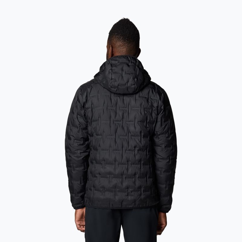 Piumino Columbia Delta Ridge II Uomo con cappuccio nero 3