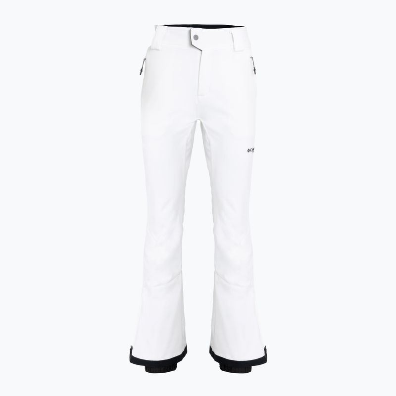 Pantaloni da sci donna Columbia Roffee Ridge VI bianco