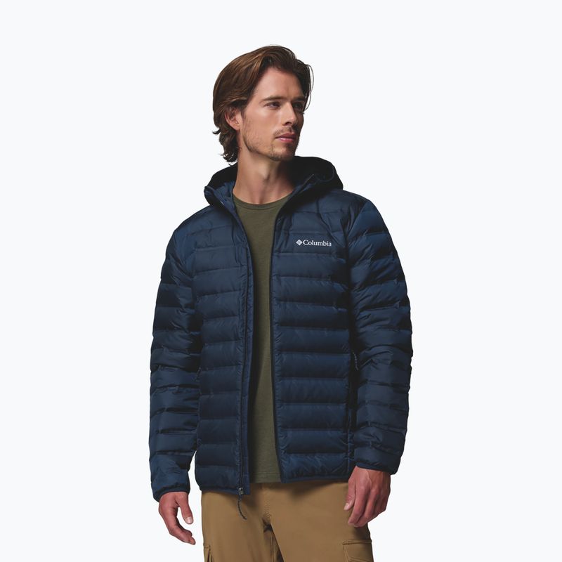 Piumino uomo Columbia Lake 22 II Down Hooded collegiate navy 4