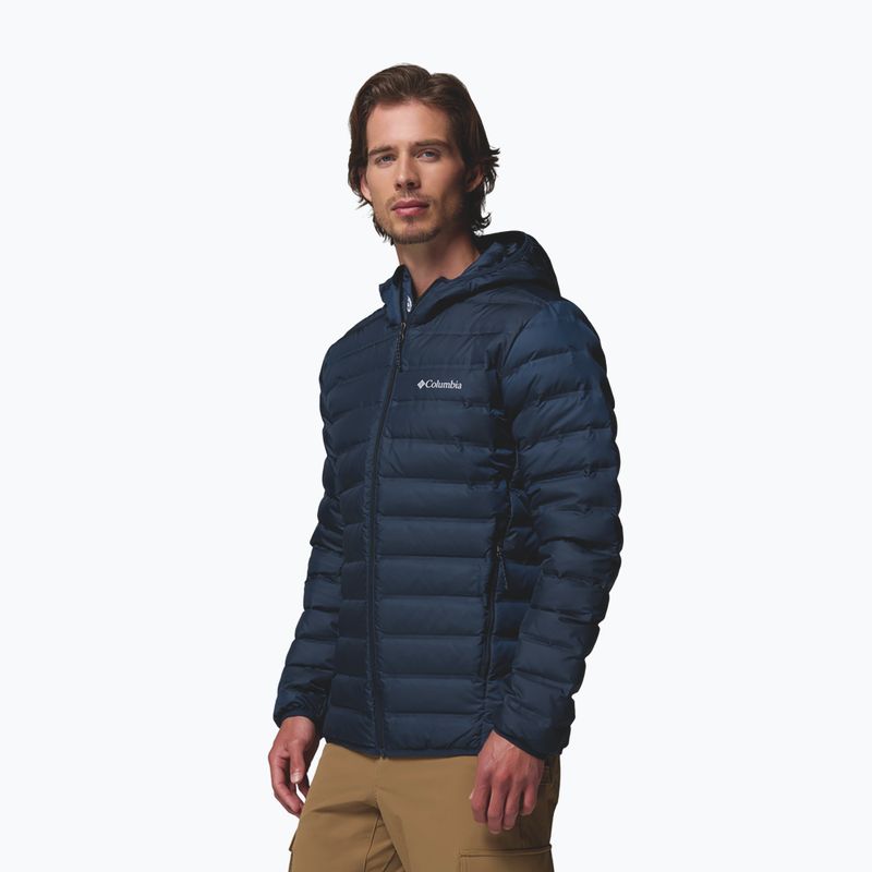 Piumino uomo Columbia Lake 22 II Down Hooded collegiate navy 5