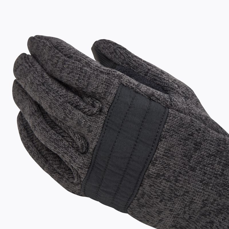 Guanti da trekking da uomo Columbia Sweater Weather II nero heather 4
