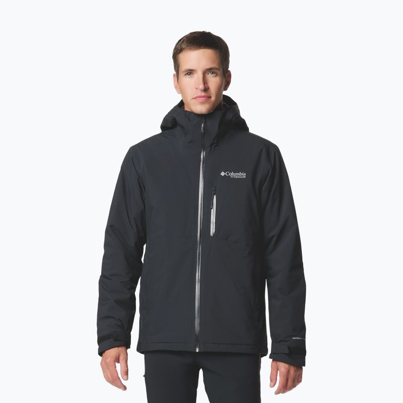 Giacca impermeabile da uomo Columbia Explorers Edge II Insulated black