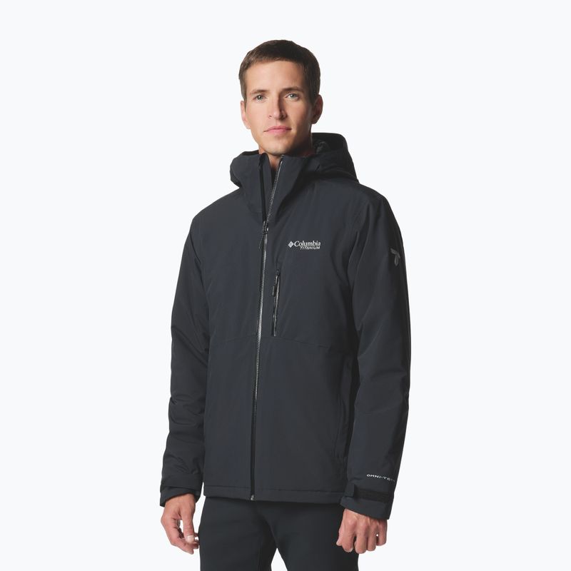Giacca impermeabile da uomo Columbia Explorers Edge II Insulated black 4
