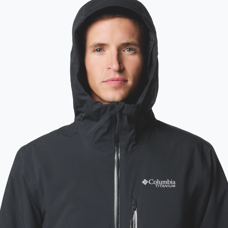 Giacca impermeabile da uomo Columbia Explorers Edge II Insulated black 5