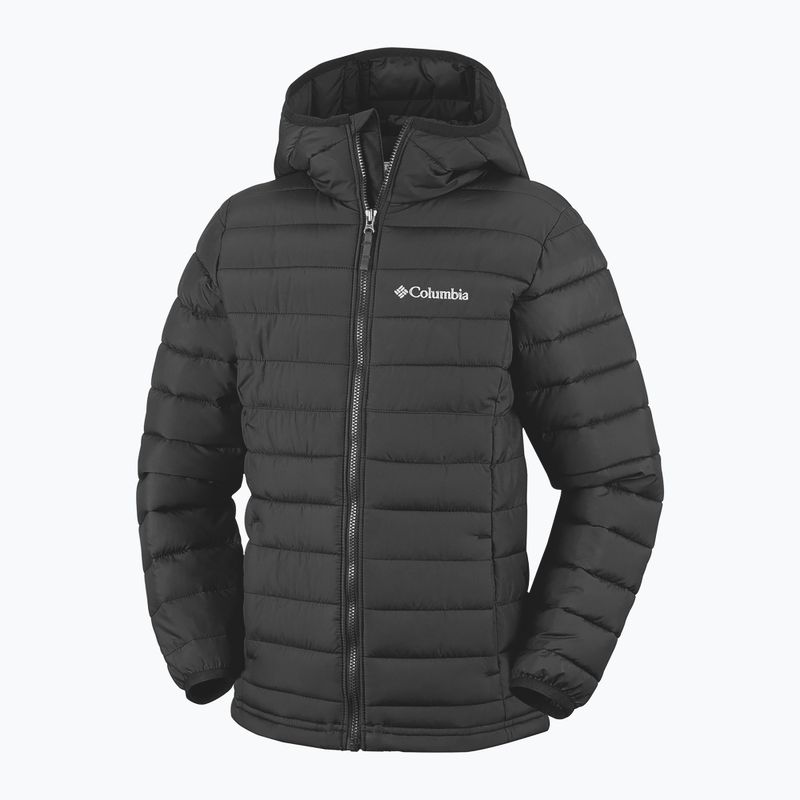 Giacca per bambini Columbia Powder Lite II Hooded black 3