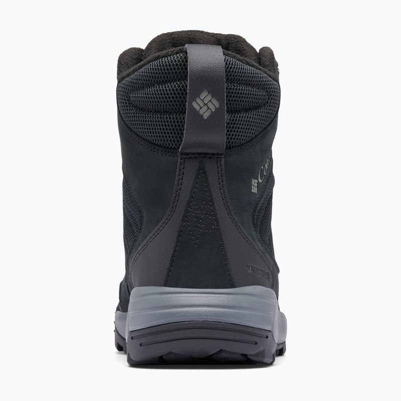 Uomo Columbia Portlander Boot Ohi nero/ grigio acciaio 12