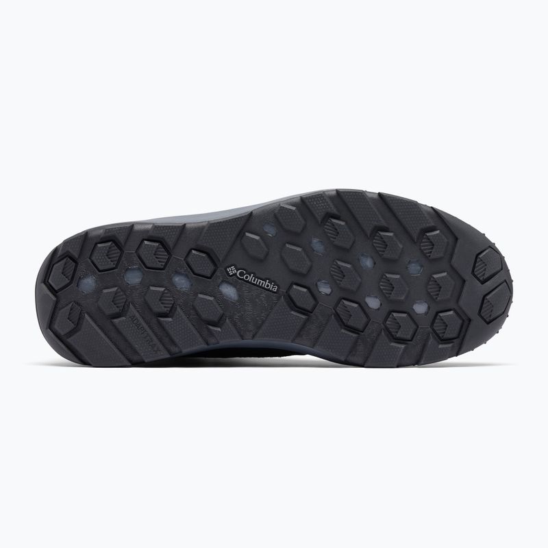 Uomo Columbia Portlander Boot Ohi nero/ grigio acciaio 14