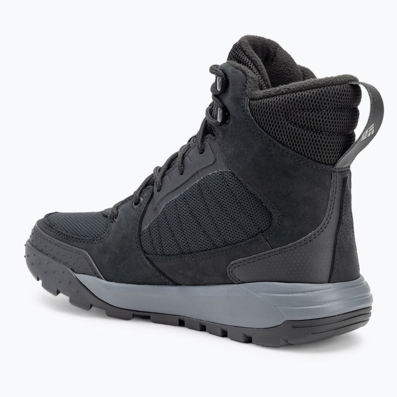 Uomo Columbia Portlander Boot Ohi nero/ grigio acciaio 3